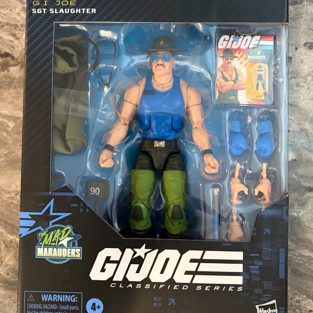 G.I. Joe Sgt Slaughter Action Figure‎